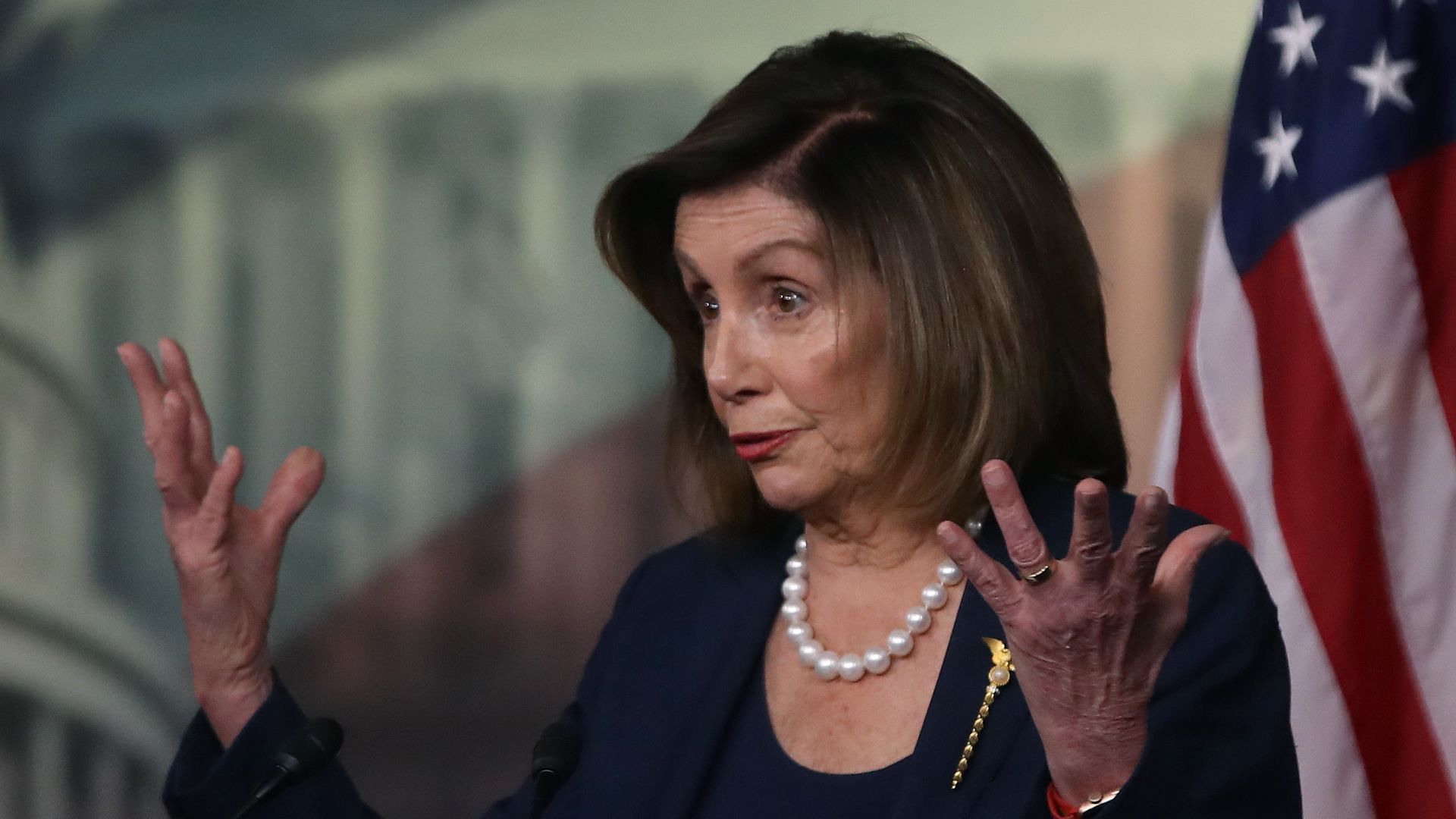 Nancy Pelosi.