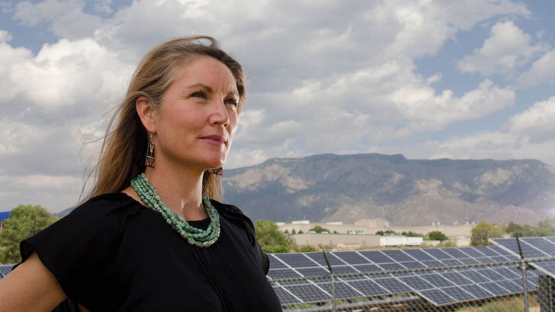 New Mexico state lawmaker Melanie Stansbury.