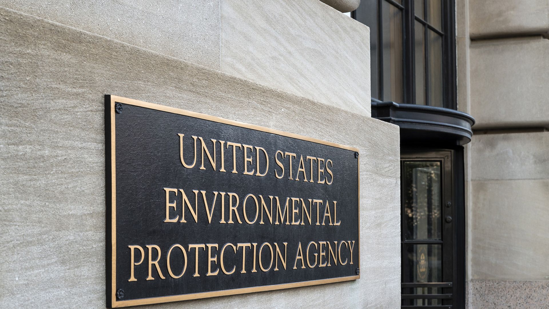 Environmental Protection Agency sign