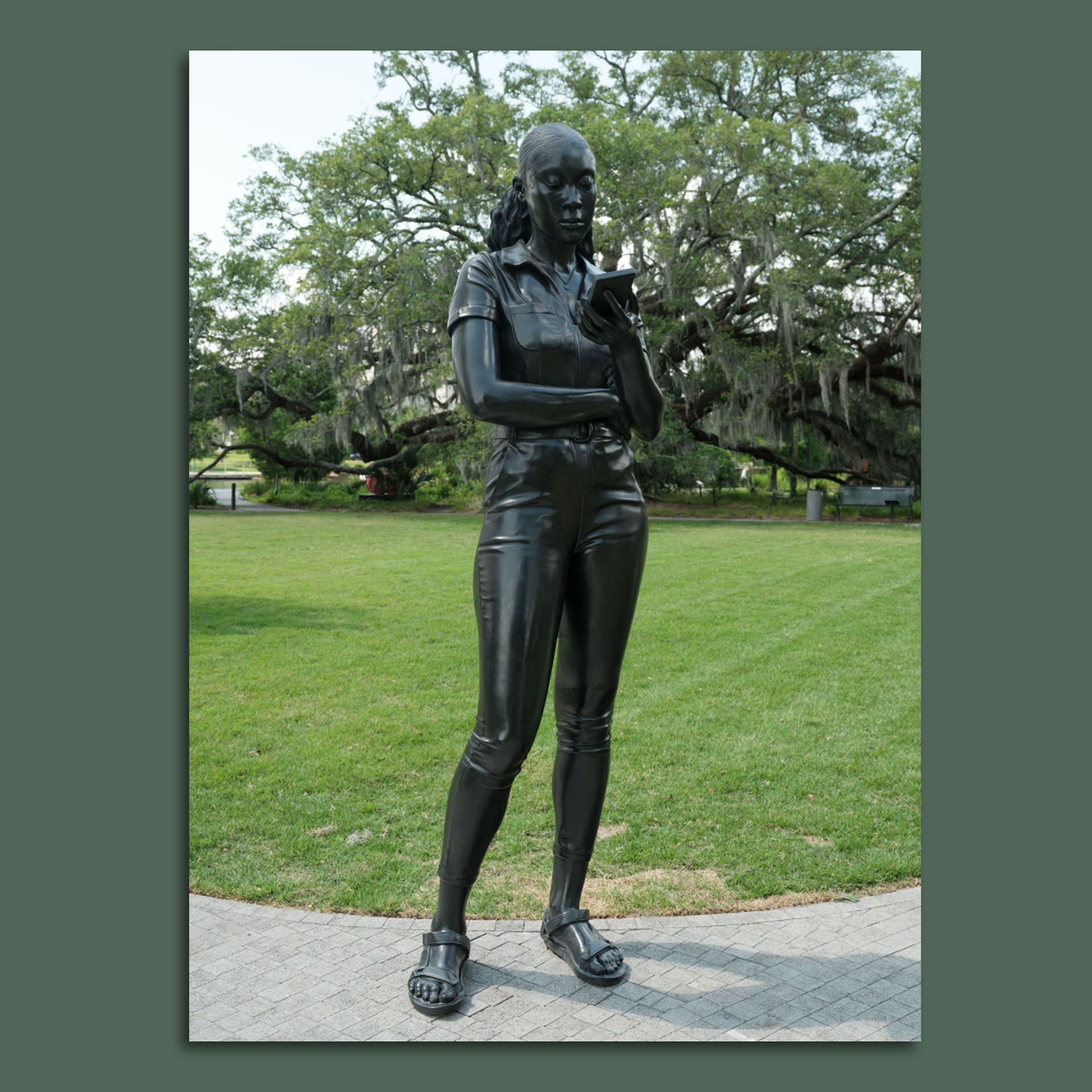 How to see the newest statue at NOMA's sculpture garden - Axios