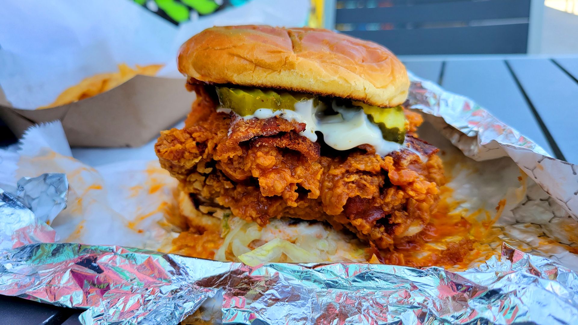 Delilah's chicken sandwich