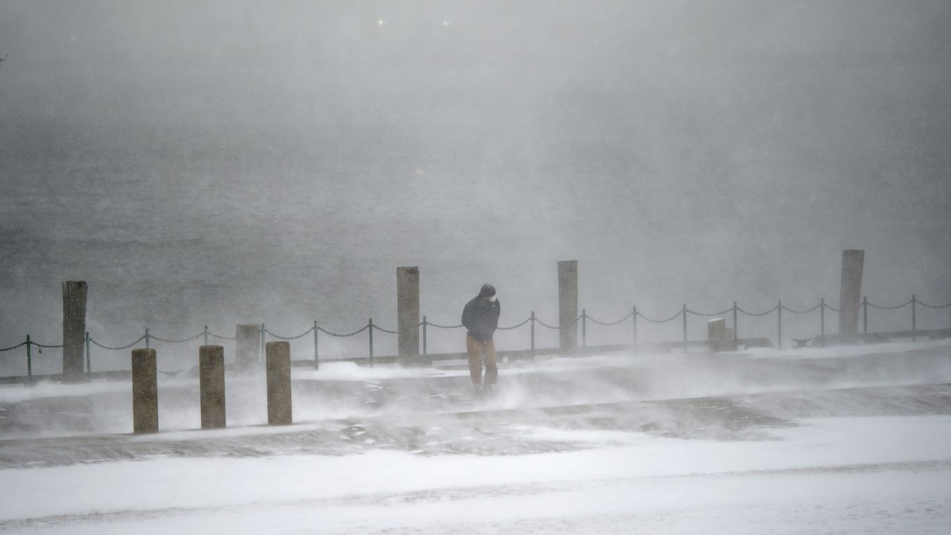 In photos: Blizzard slams East Coast