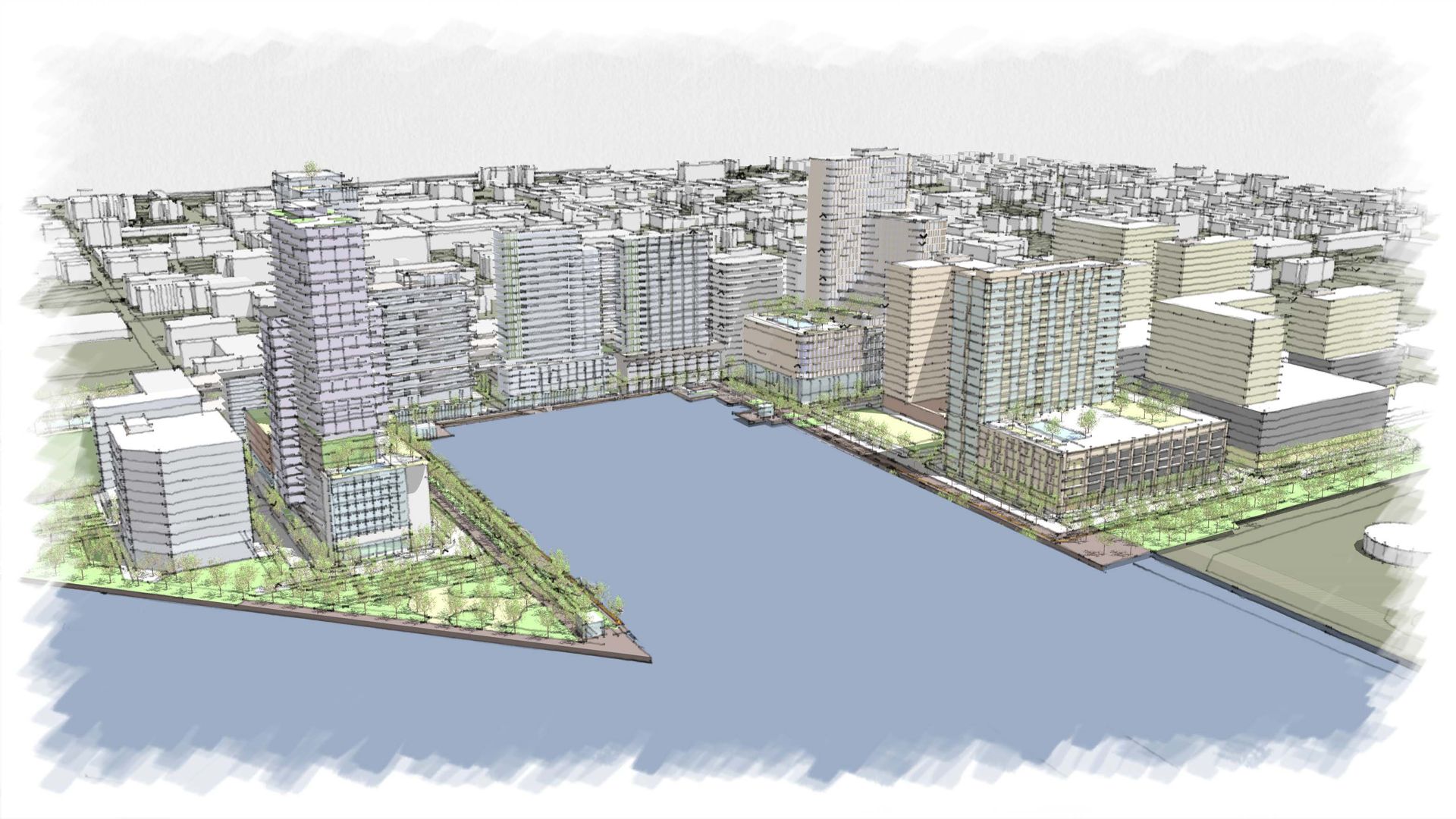 a rendering of Ybor Harbor