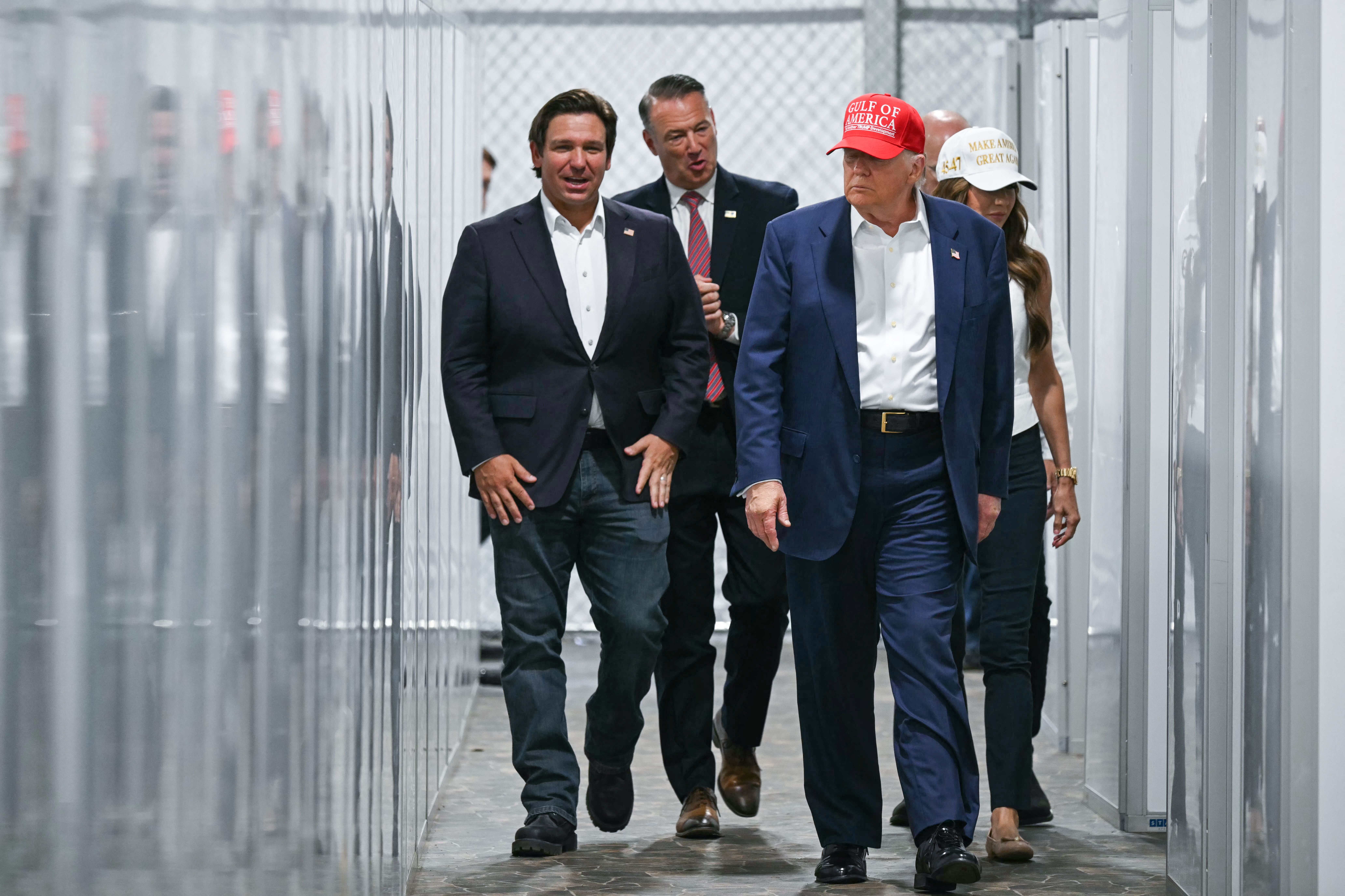 Trump says Florida's Alligator Alcatraz could stay for 