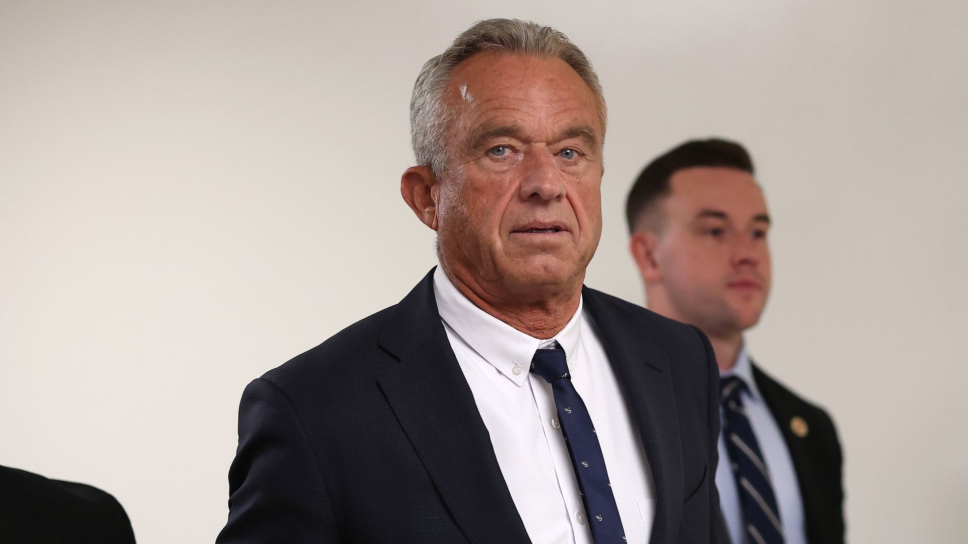 RFK Jr. arrives for meetings with lawmakers.