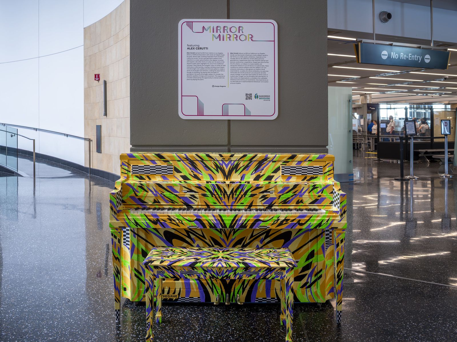 How the San Diego airport has become a contemporary art museum - Axios ...