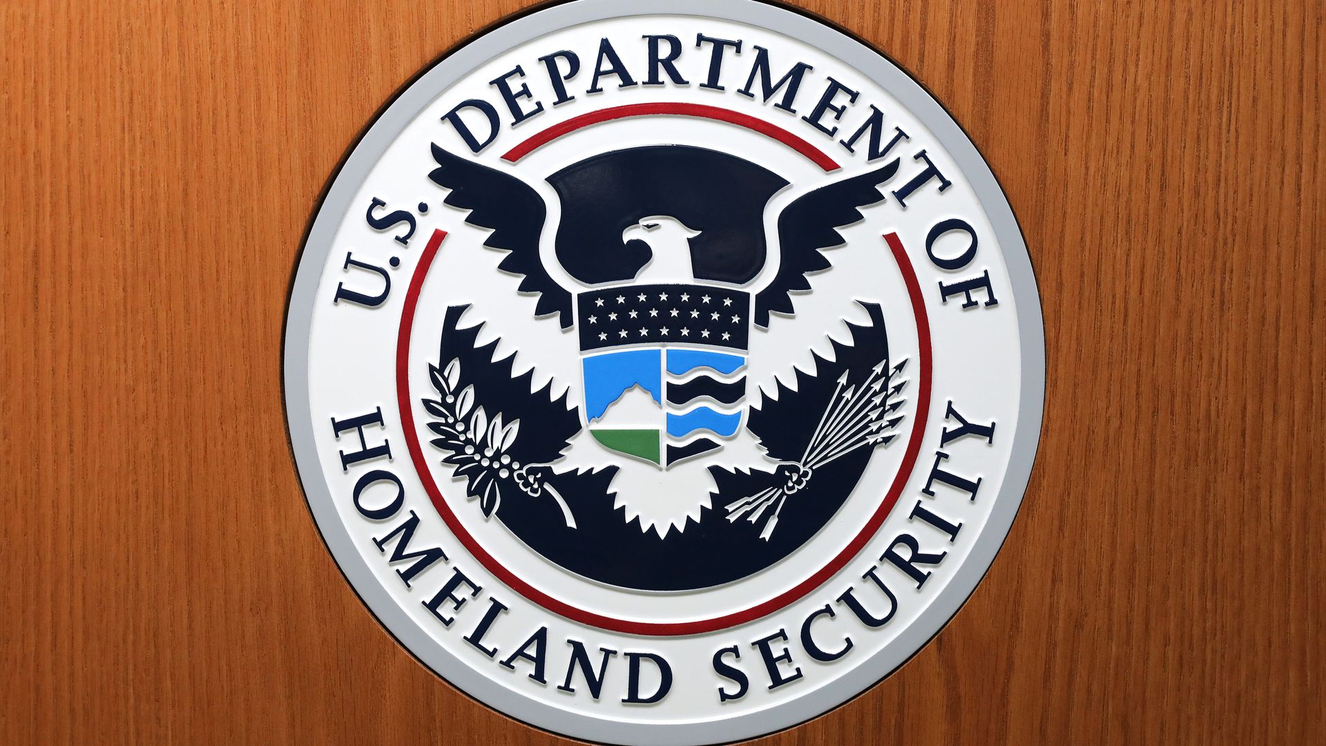 The Department of Homeland Security seal.