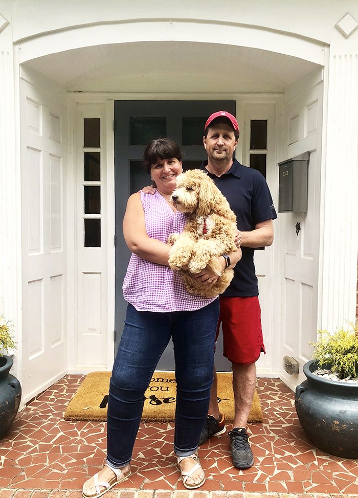 Bruce, Katrina and Auggie Moffett Home Tour