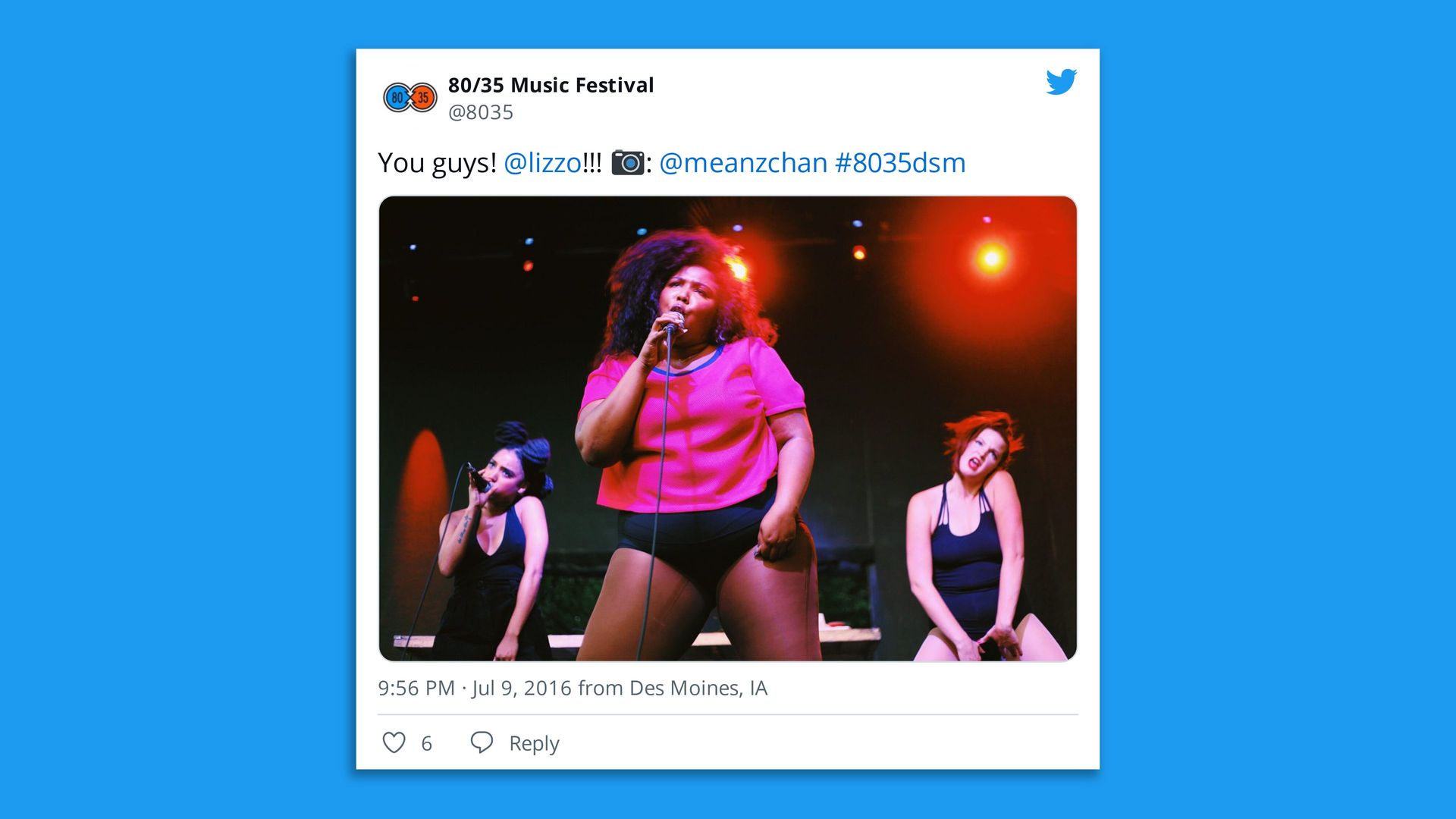 Lizzo at 80/35