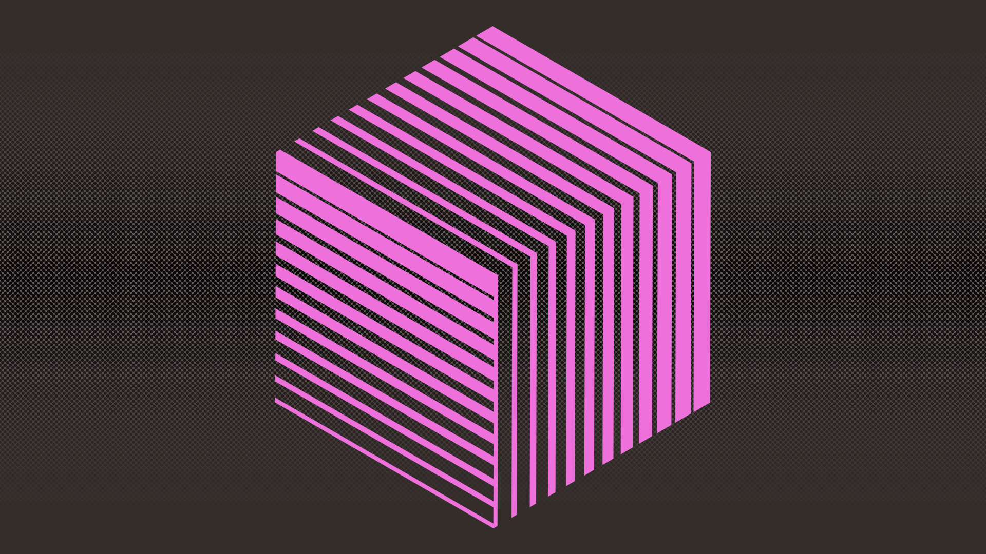 Animated illustration of blocks with different colors and patterns.