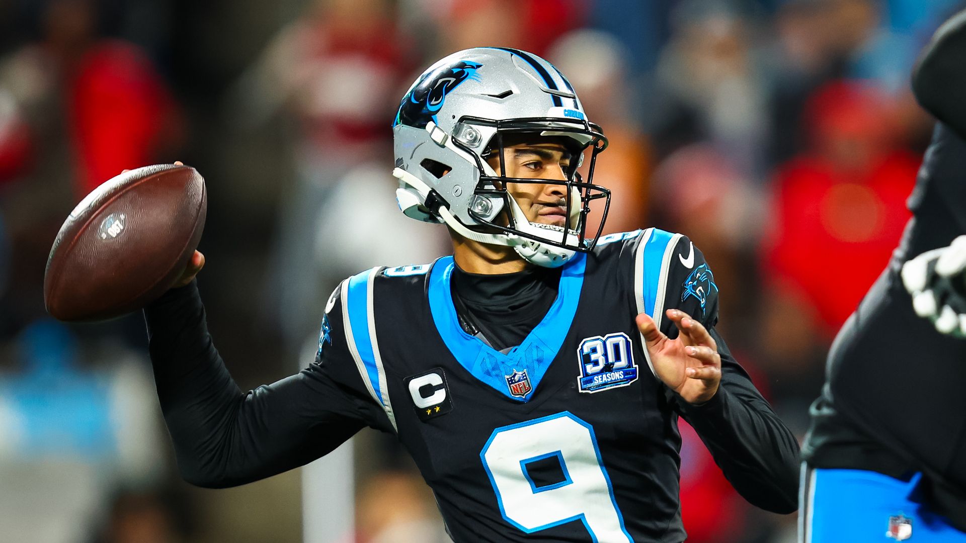 Panthers quarterback Bryce Young