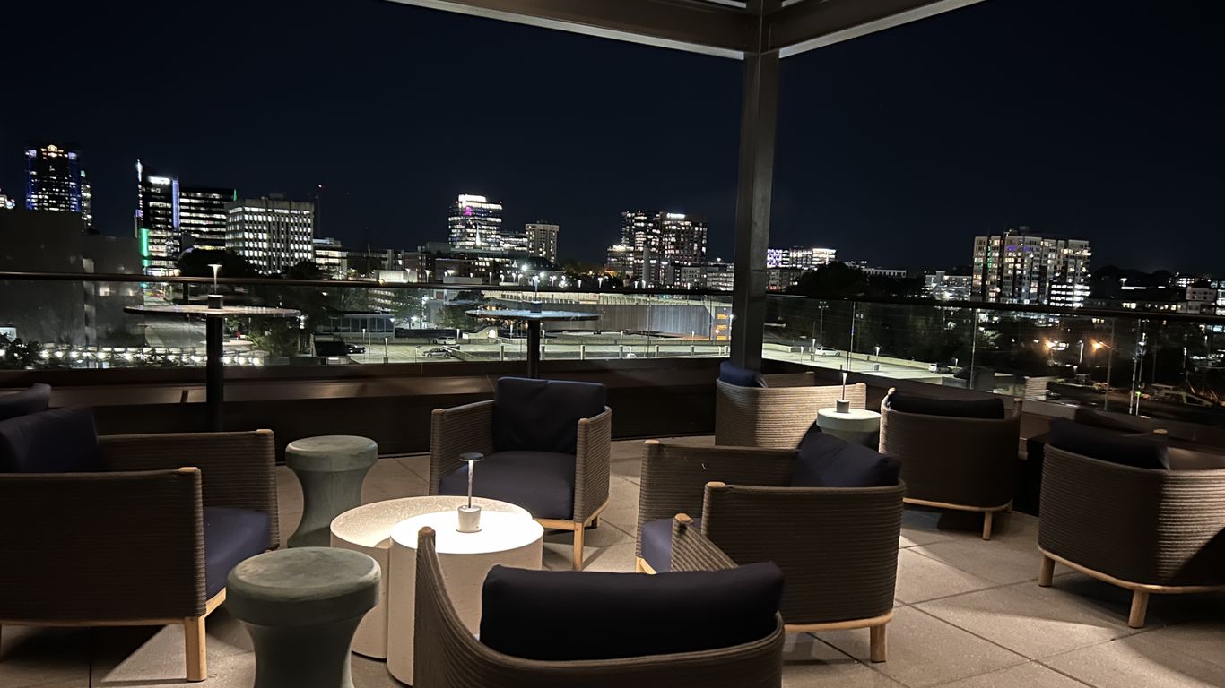 Raleigh's newest rooftop bar opens - Axios Raleigh