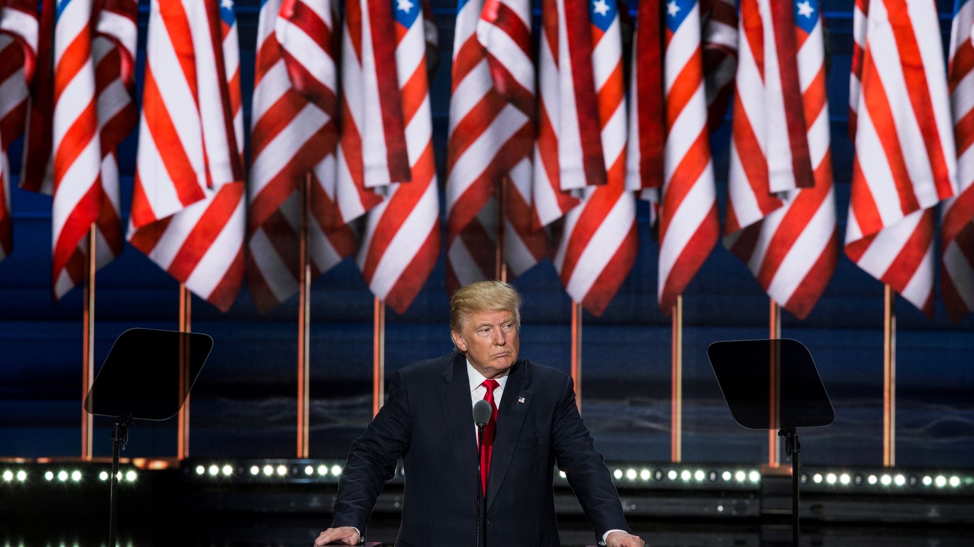 Trump at the 2016 RNC