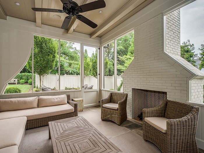 Dartmouth Place outdoor living area