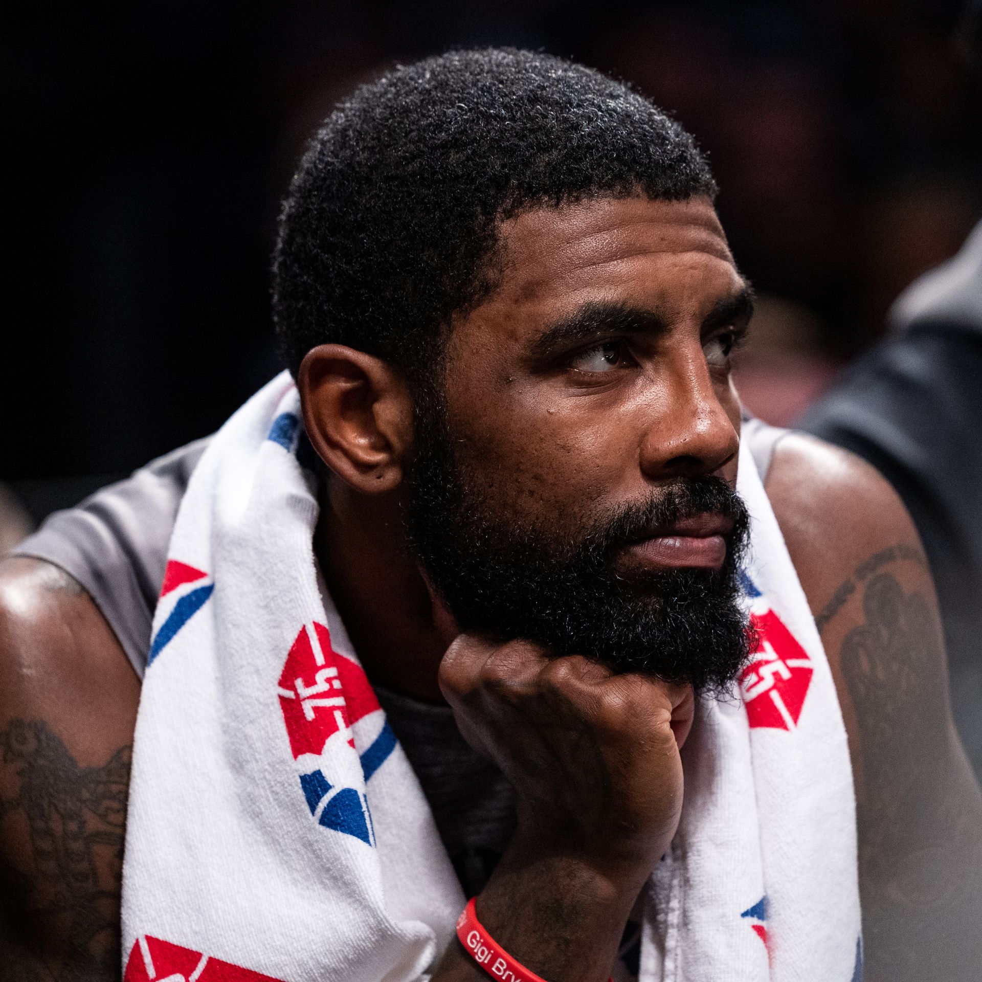 Kyrie Irving's first press conference in a Nets jersey: This