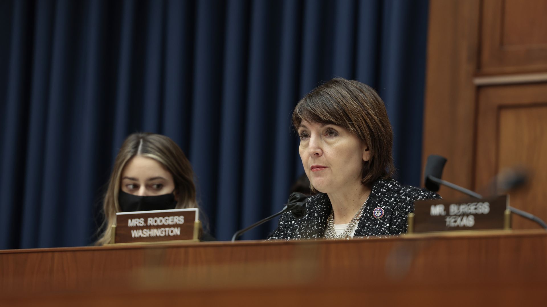 House Energy and Commerce Committee chair Cathy McMorris Rodgers at a hearing
