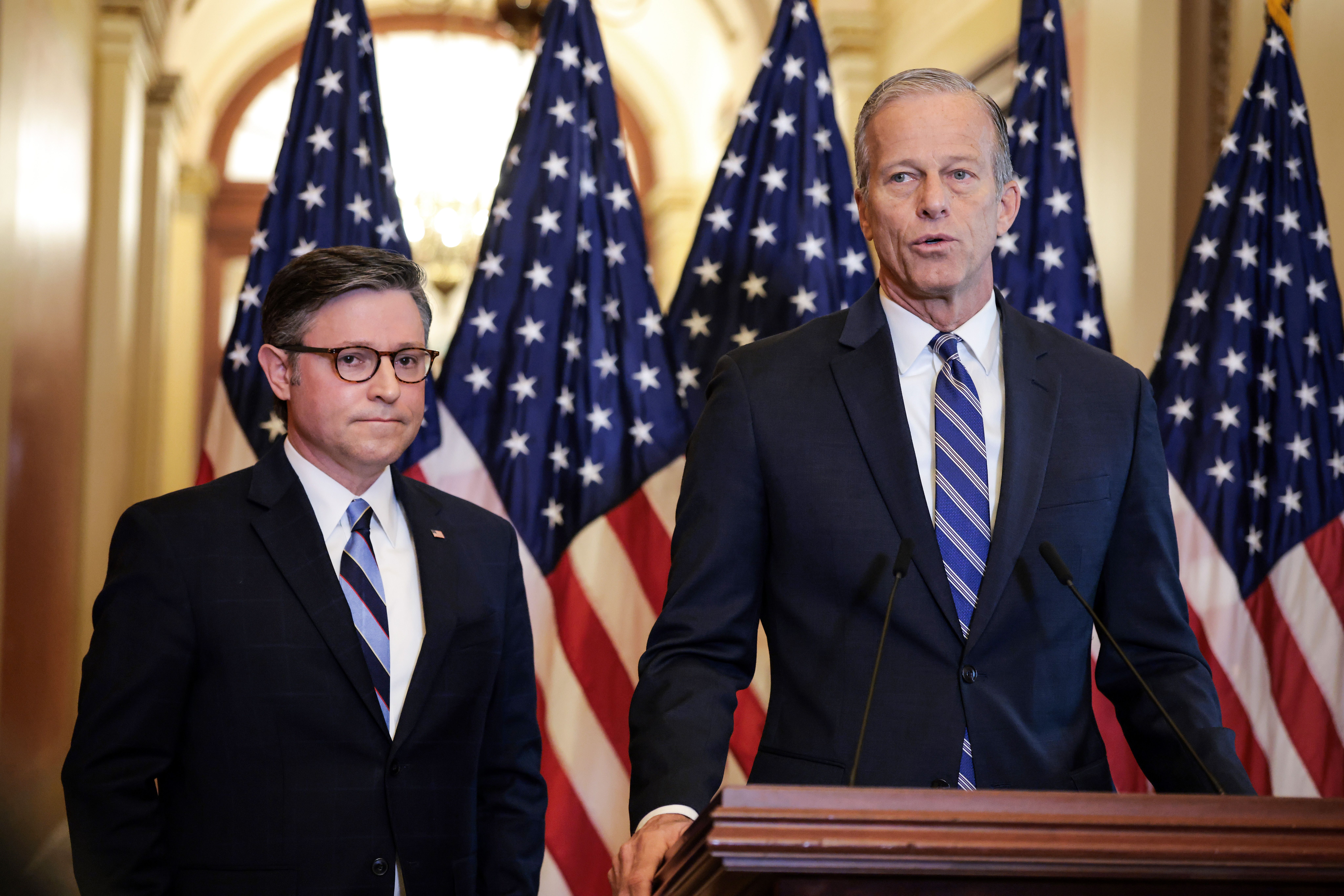 This is Mike Johnson and John Thune