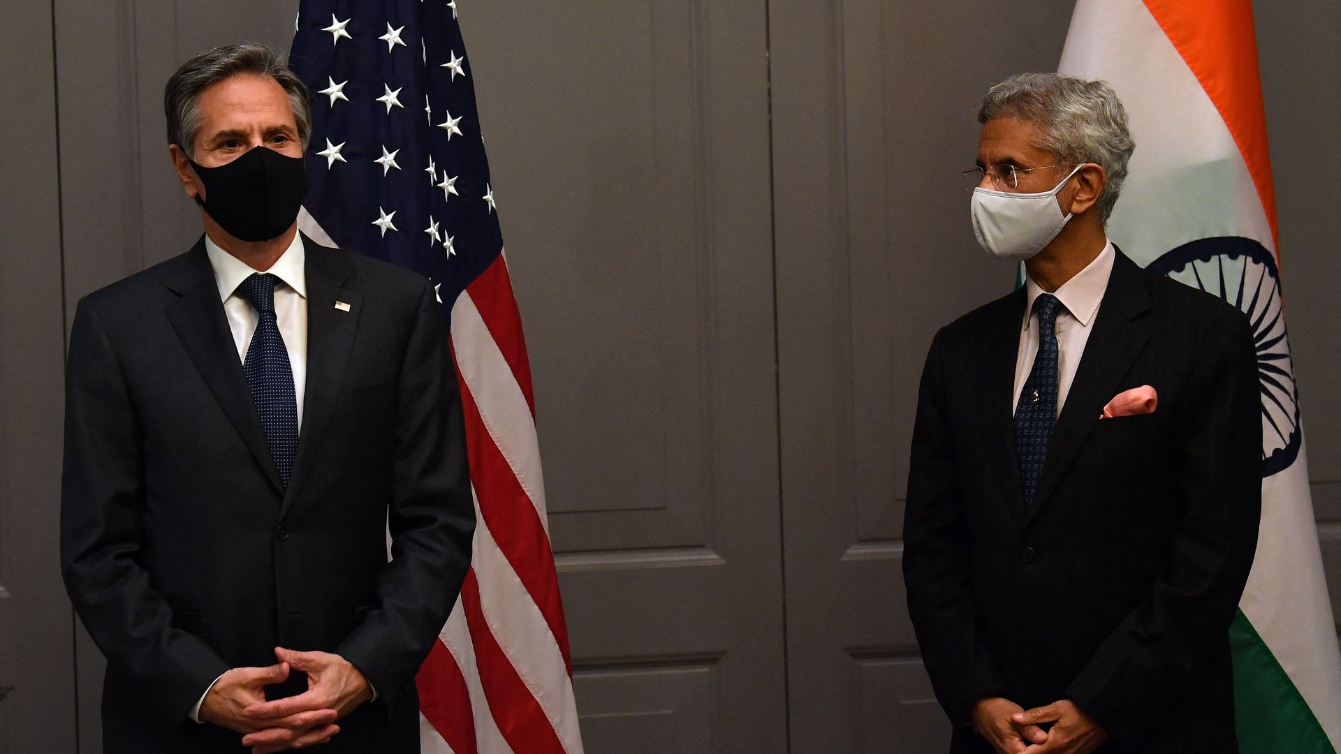 Blinken and India foreign minister
