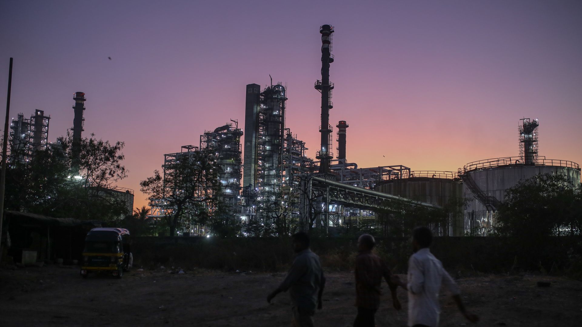 Oil refinery in India