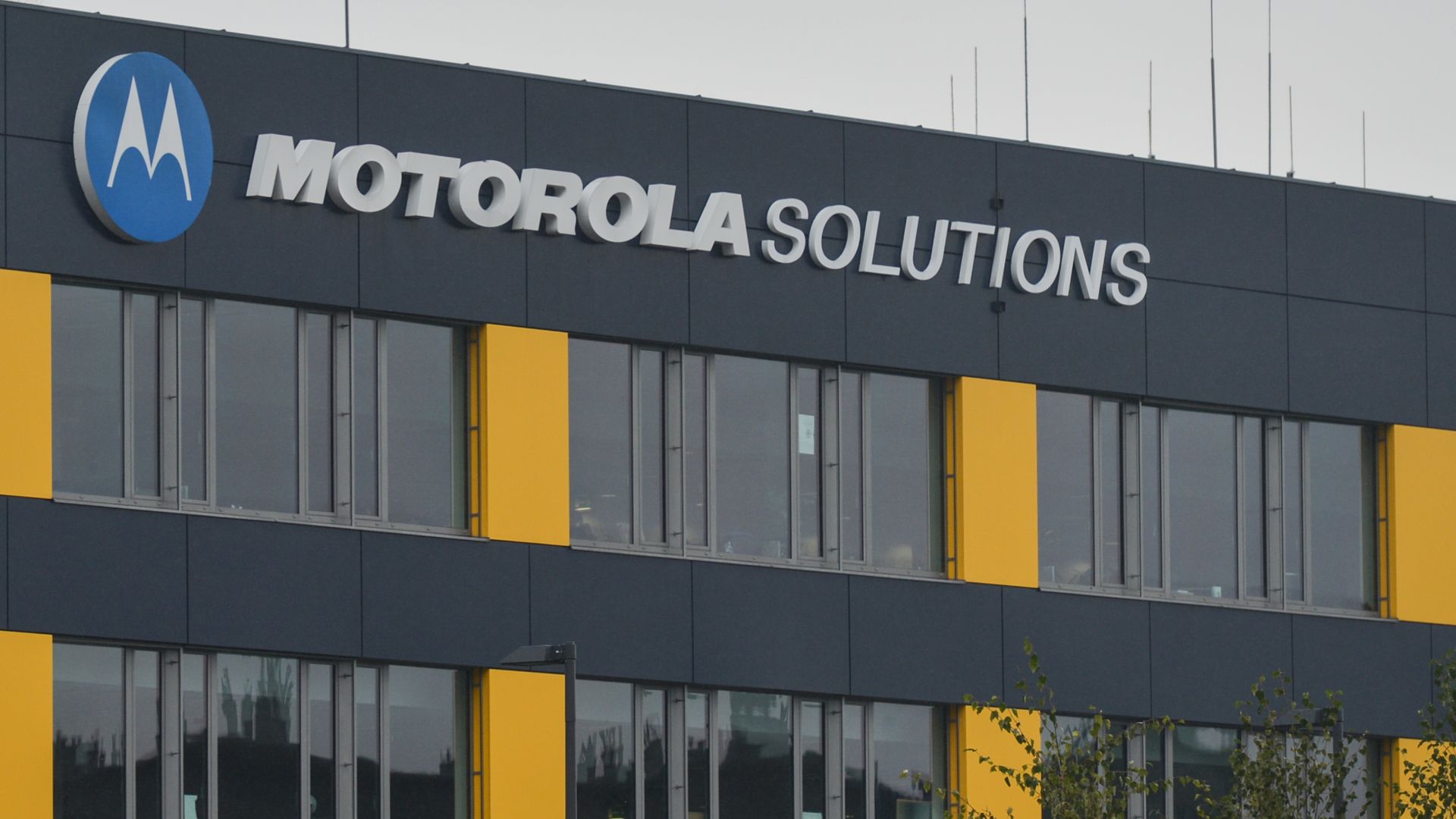 A Motorola Solutions office building in Krakow, Poland. 
