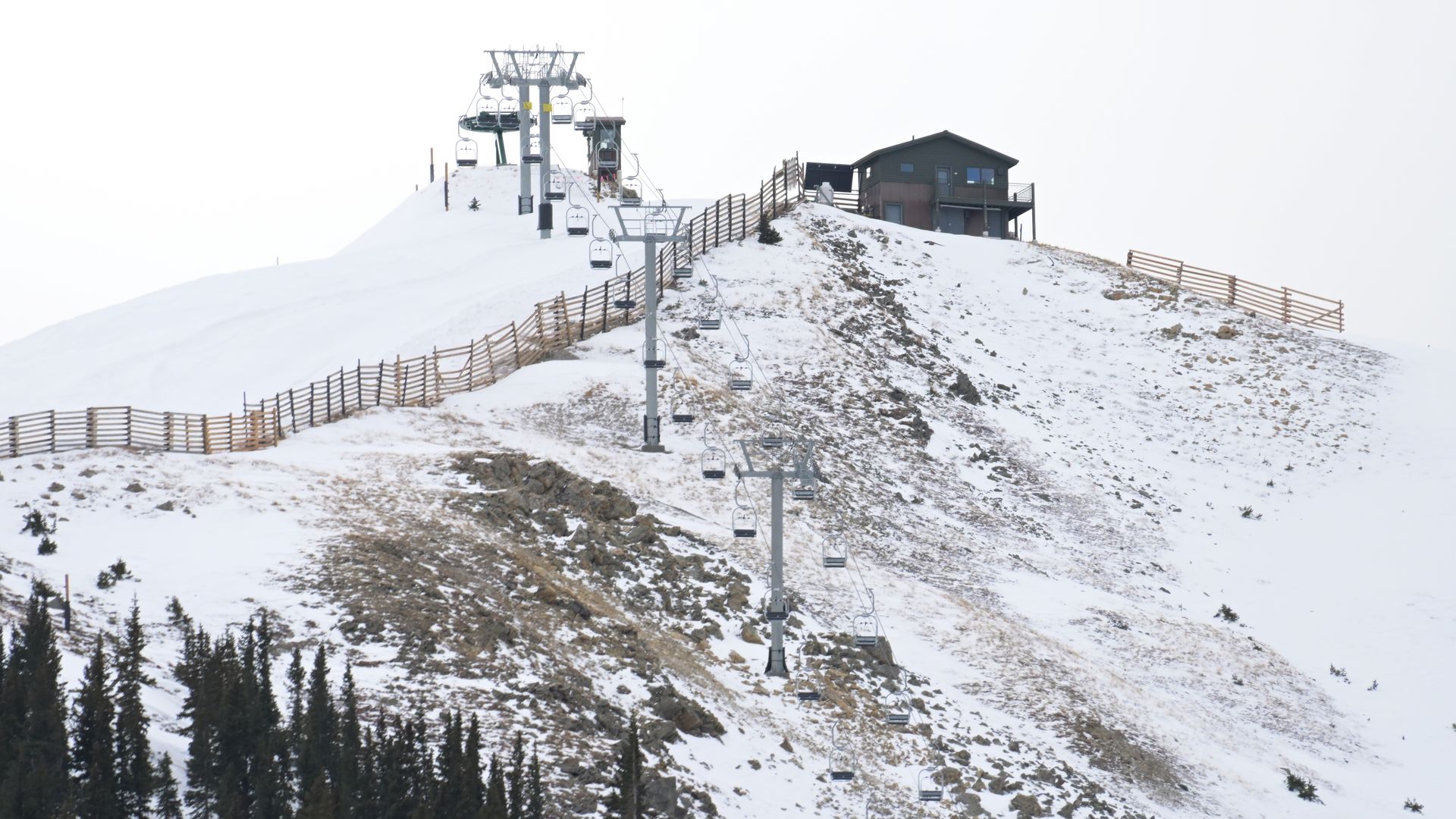 Sparse Snow Colorado is on track for its worst snowpack on record - Axios Denver