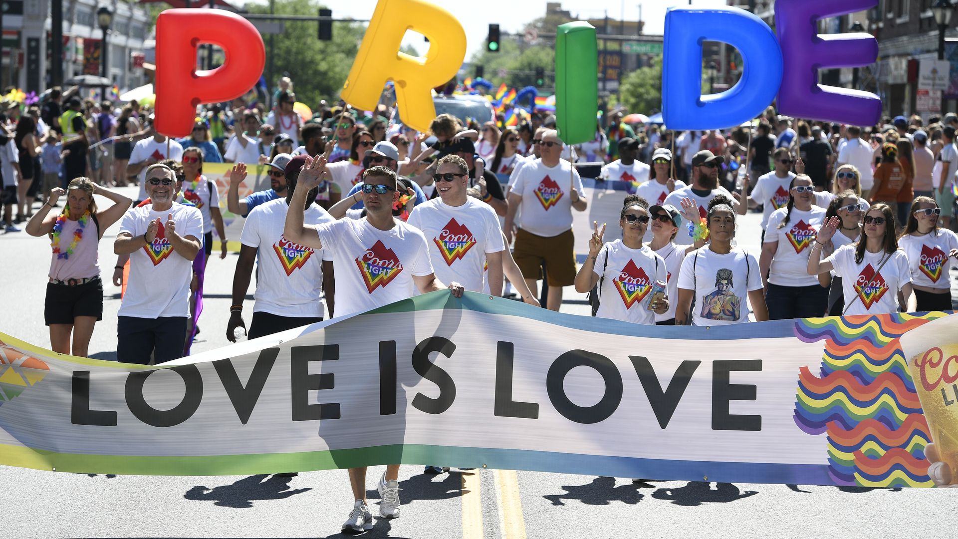 Denver Pride Parade in 2019. Photo: Helen H. Richardson/Denver Post via Getty Images