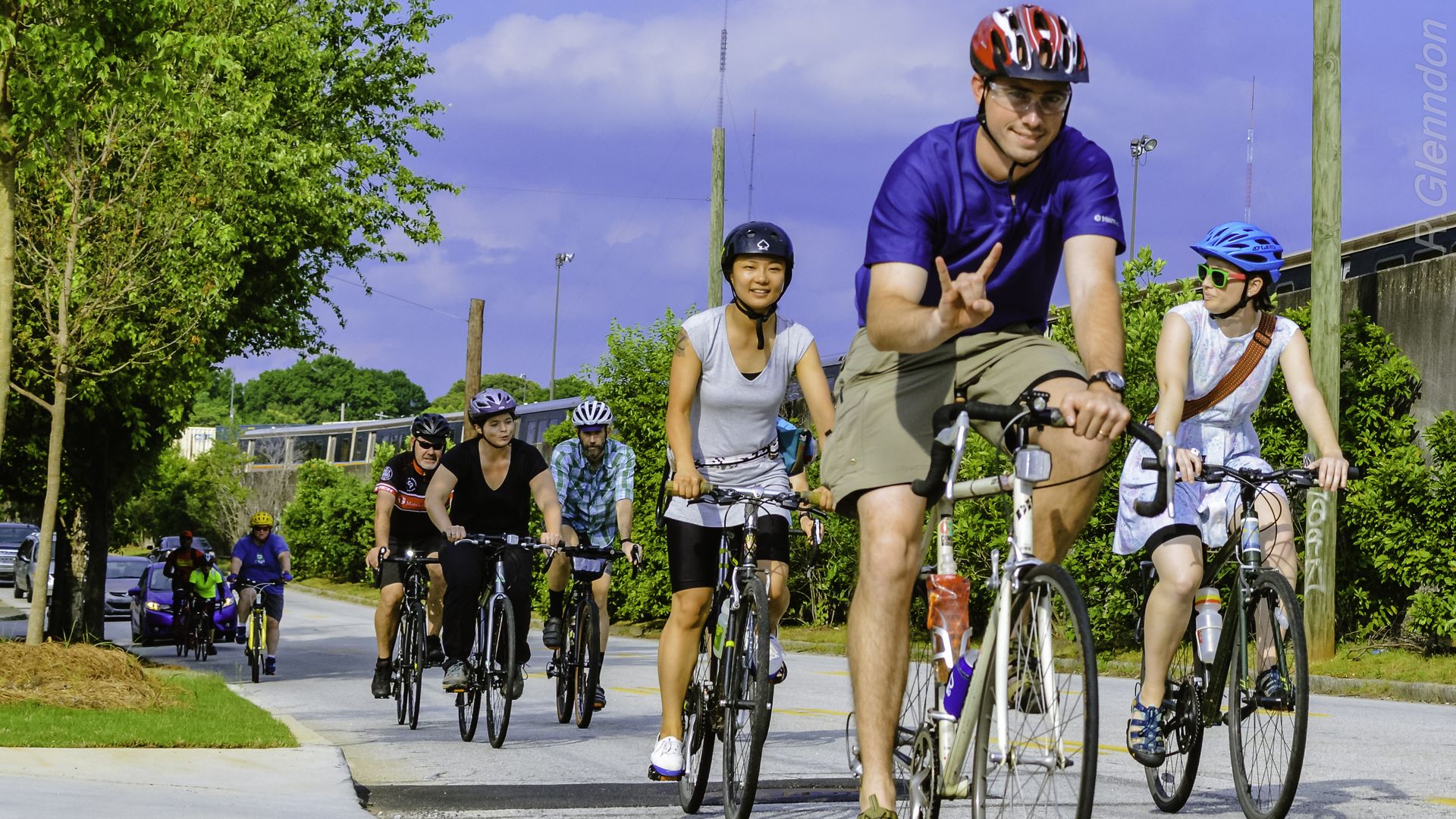 Atlanta Cycling Festival participants