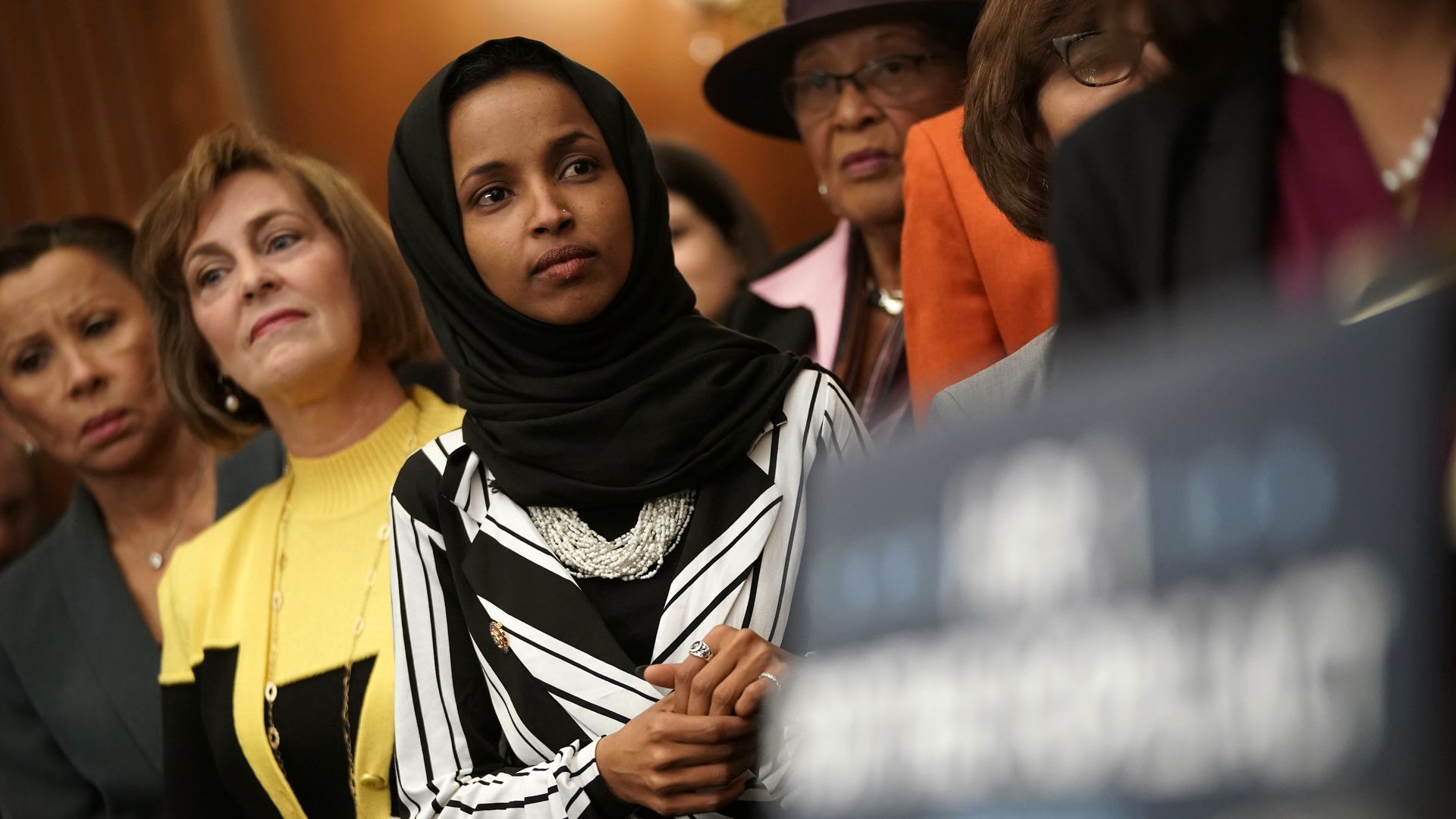 Rep. Ilhan Omar (D-Minn.) 