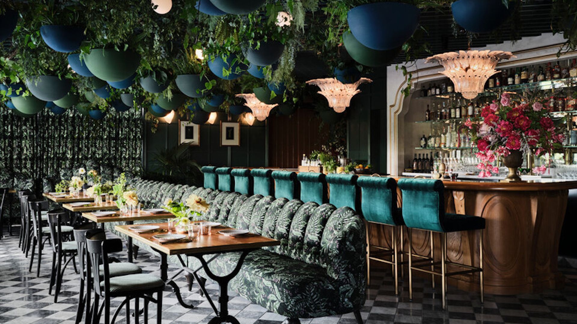 Lutie's Austin dining room