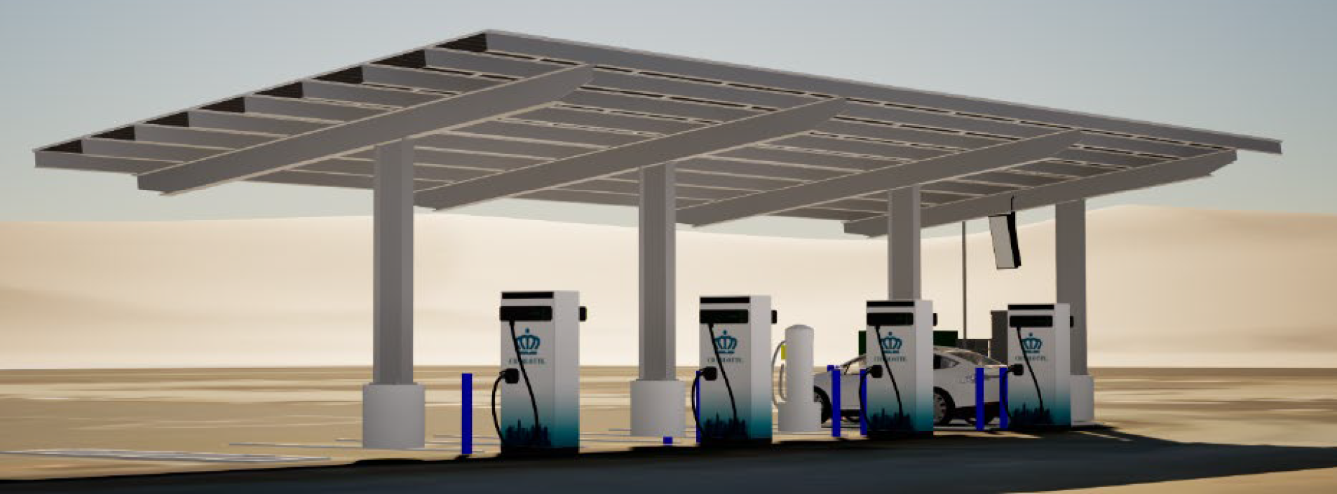 Close-up of possible co-branding design.