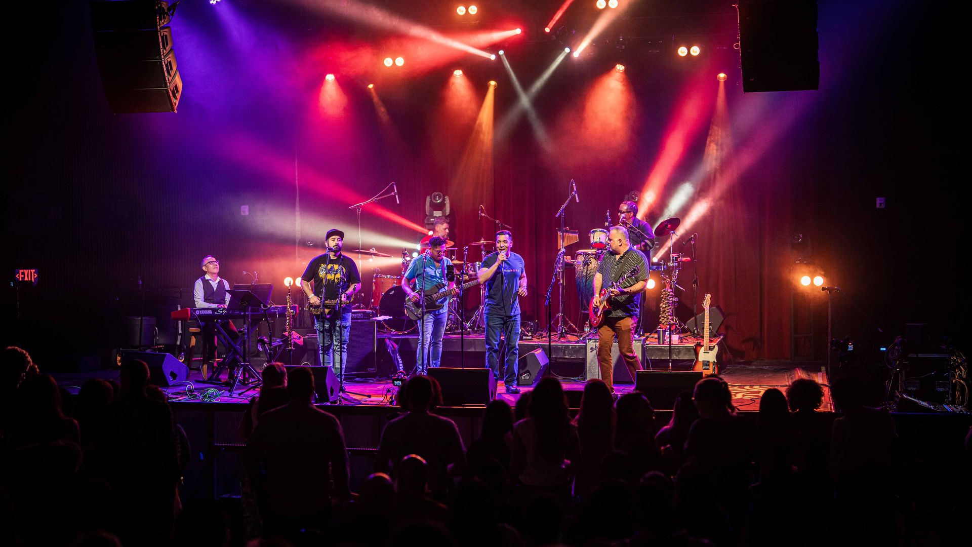 band on stage