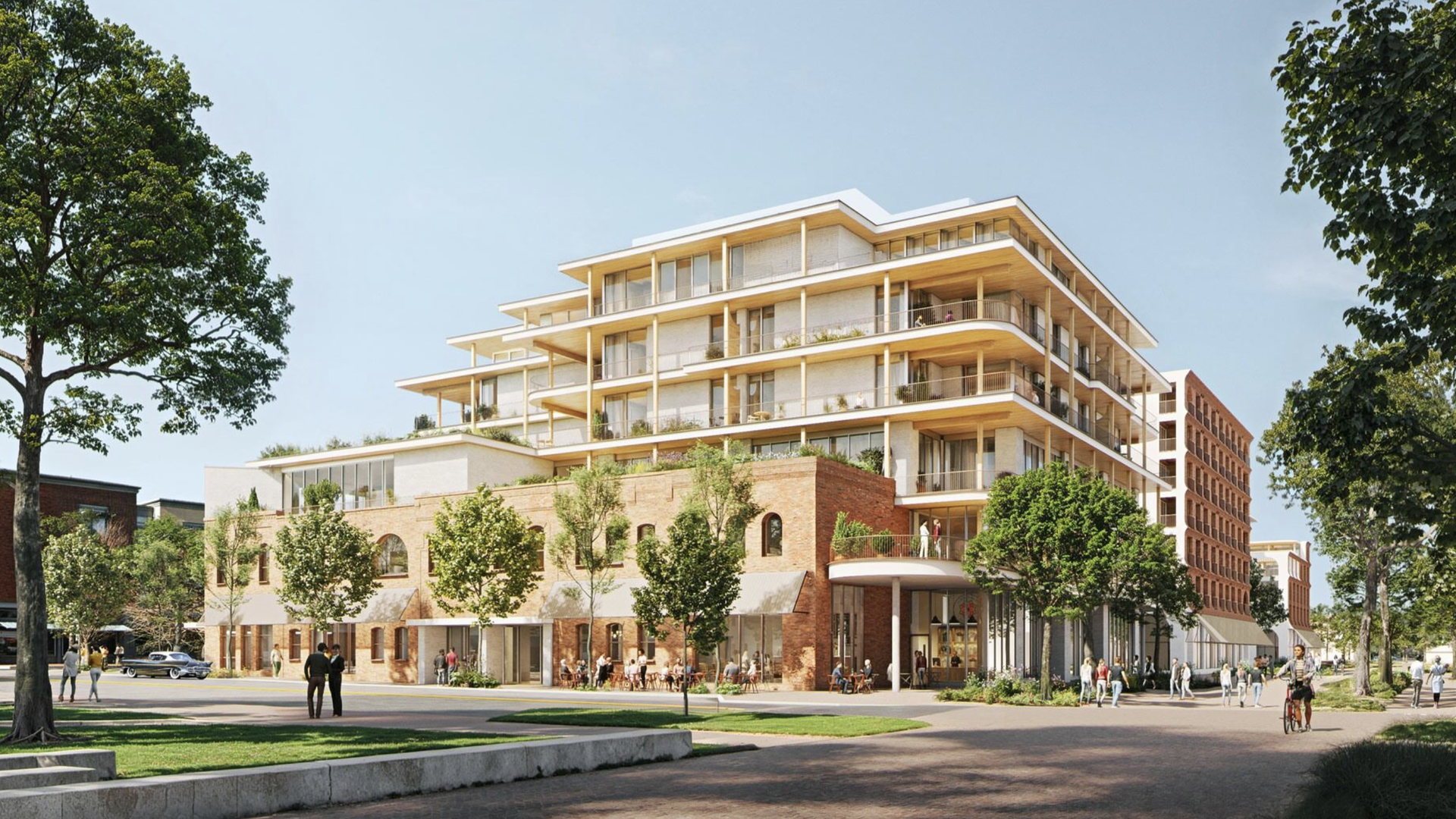 rendering of The Hart