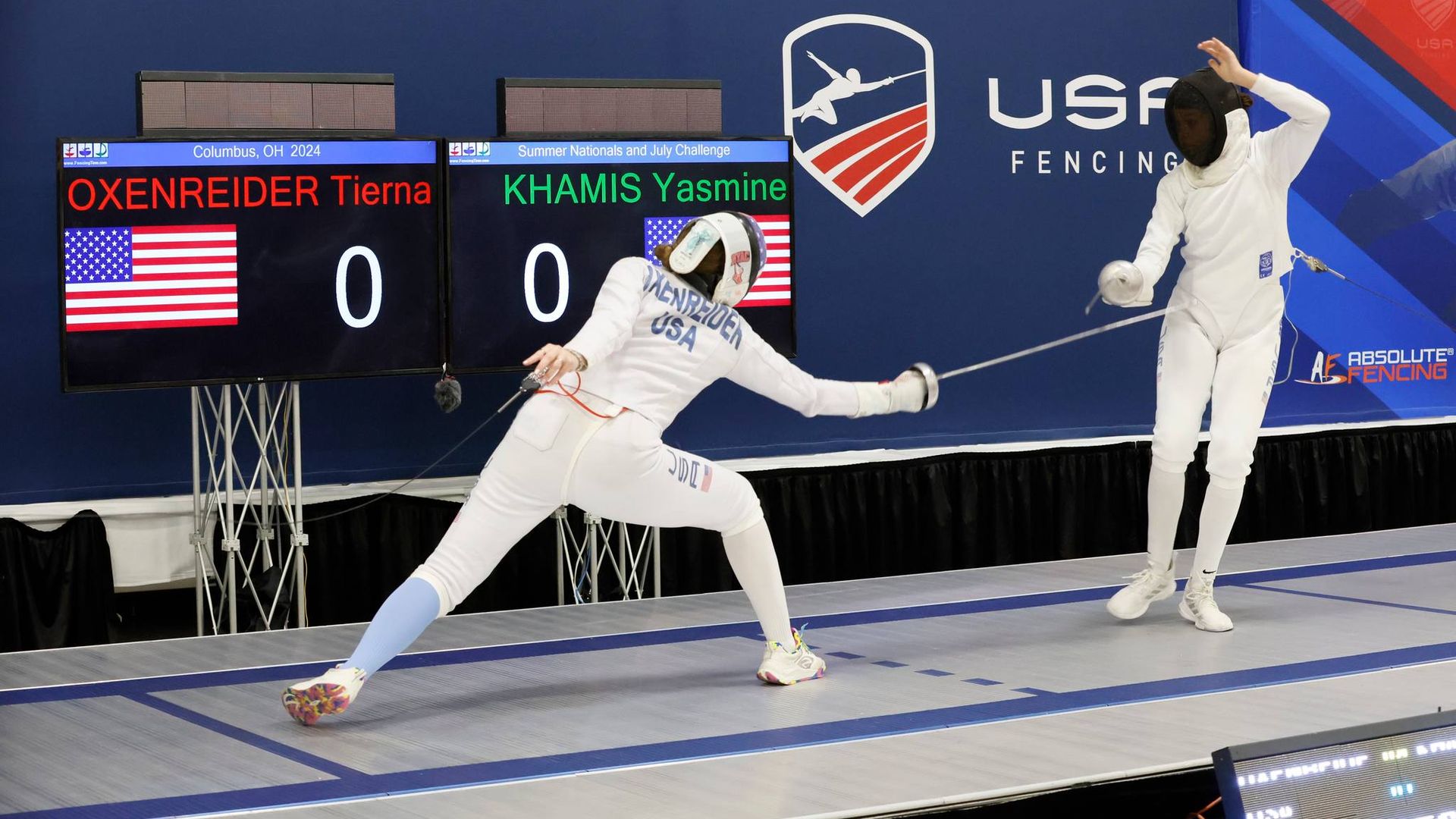 USA Fencing's Summer Nationals are happening in Columbus, Ohio, this