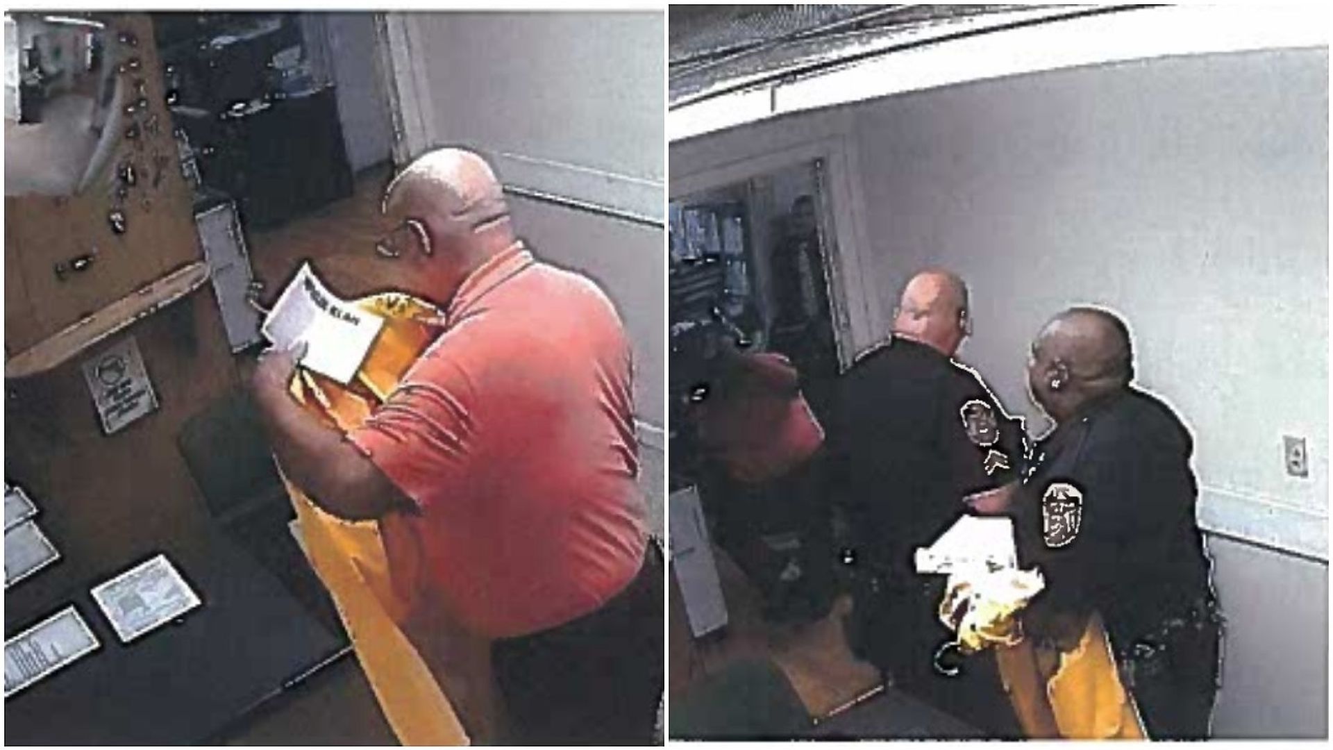 Sheffield Police Department video of the police chief leaving a Ku Klux Klan note in a Black police officer's raincoat