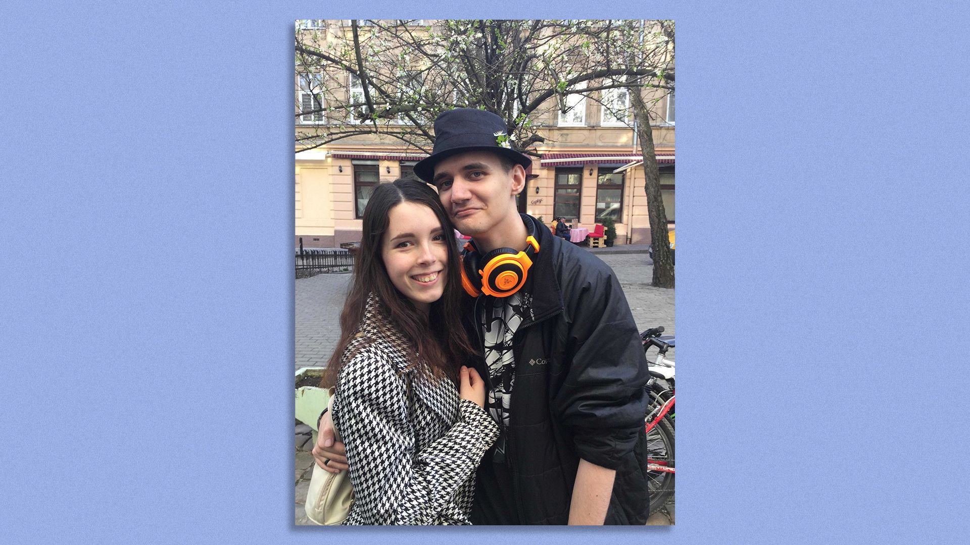 Alex Molodkin and his partner, Tay Kuznetsova.