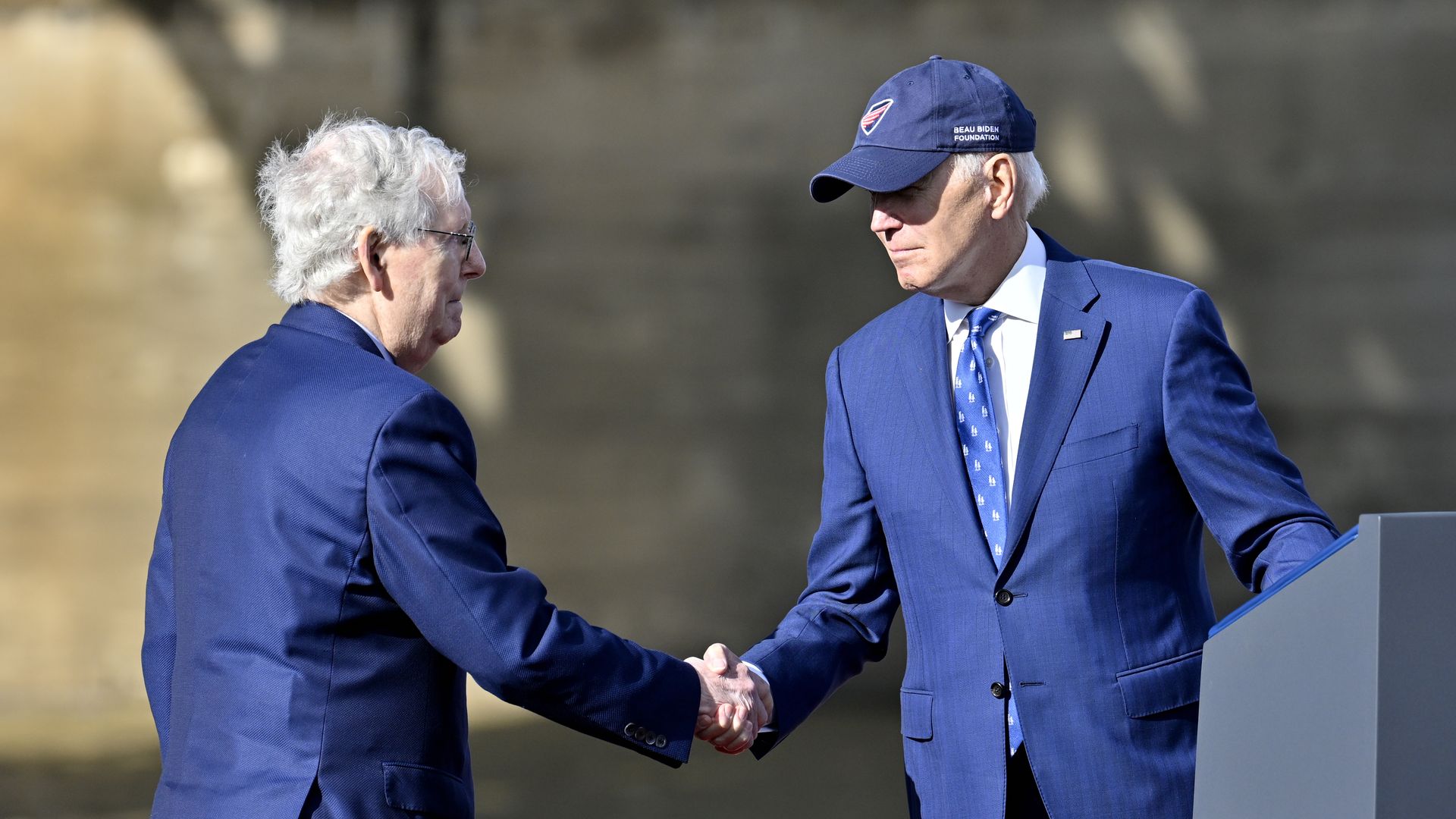 Biden and McConnell