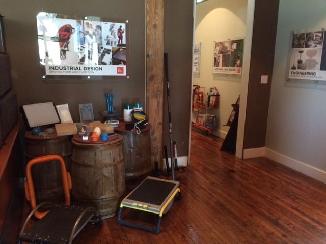 charlotte innovation factory hallway