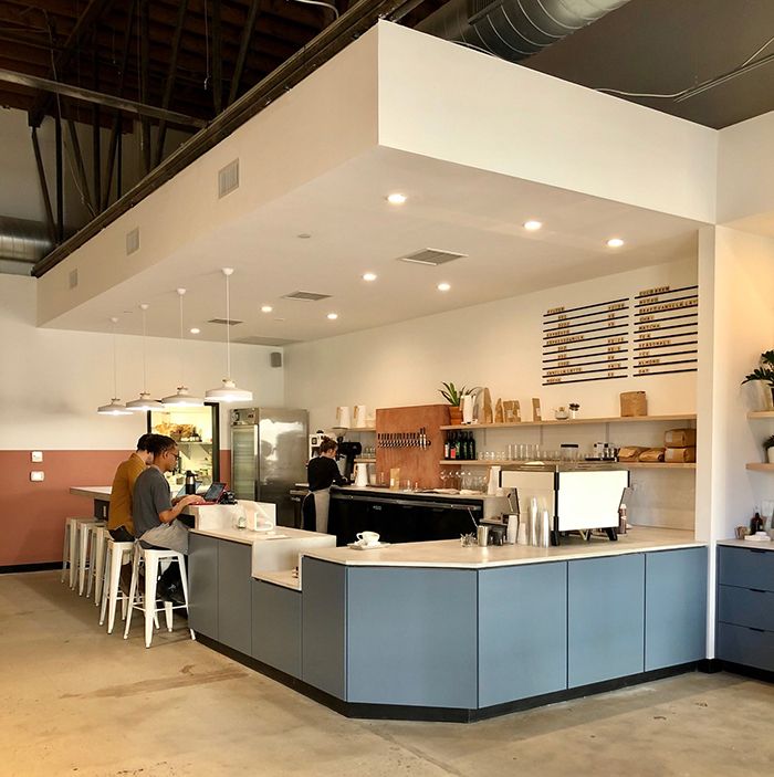 coffee bar at stable hand in charlotte