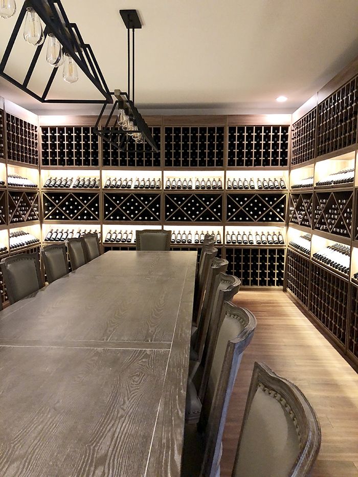 Veronet Vineyards and Winery private tasting room