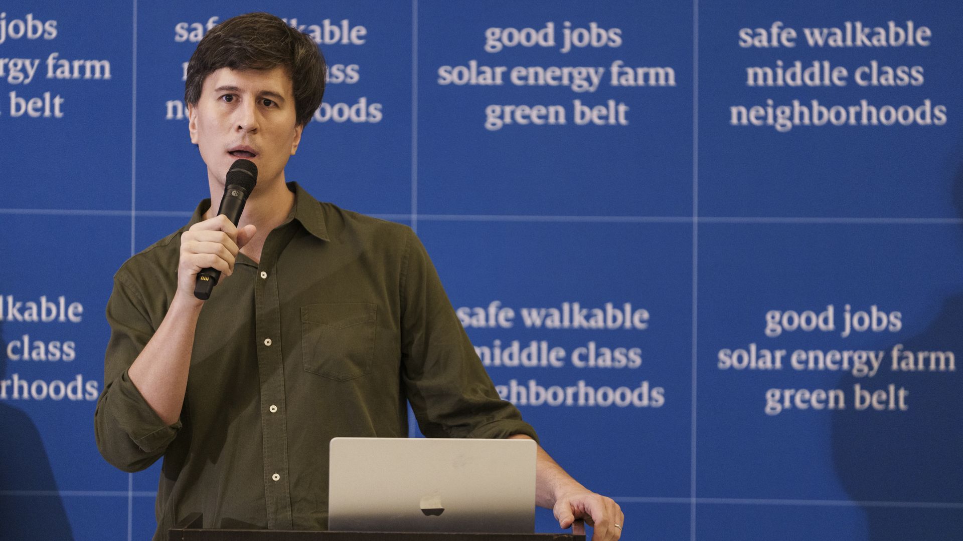 Jan Sramek, founder and chief executive officer of California Forever,