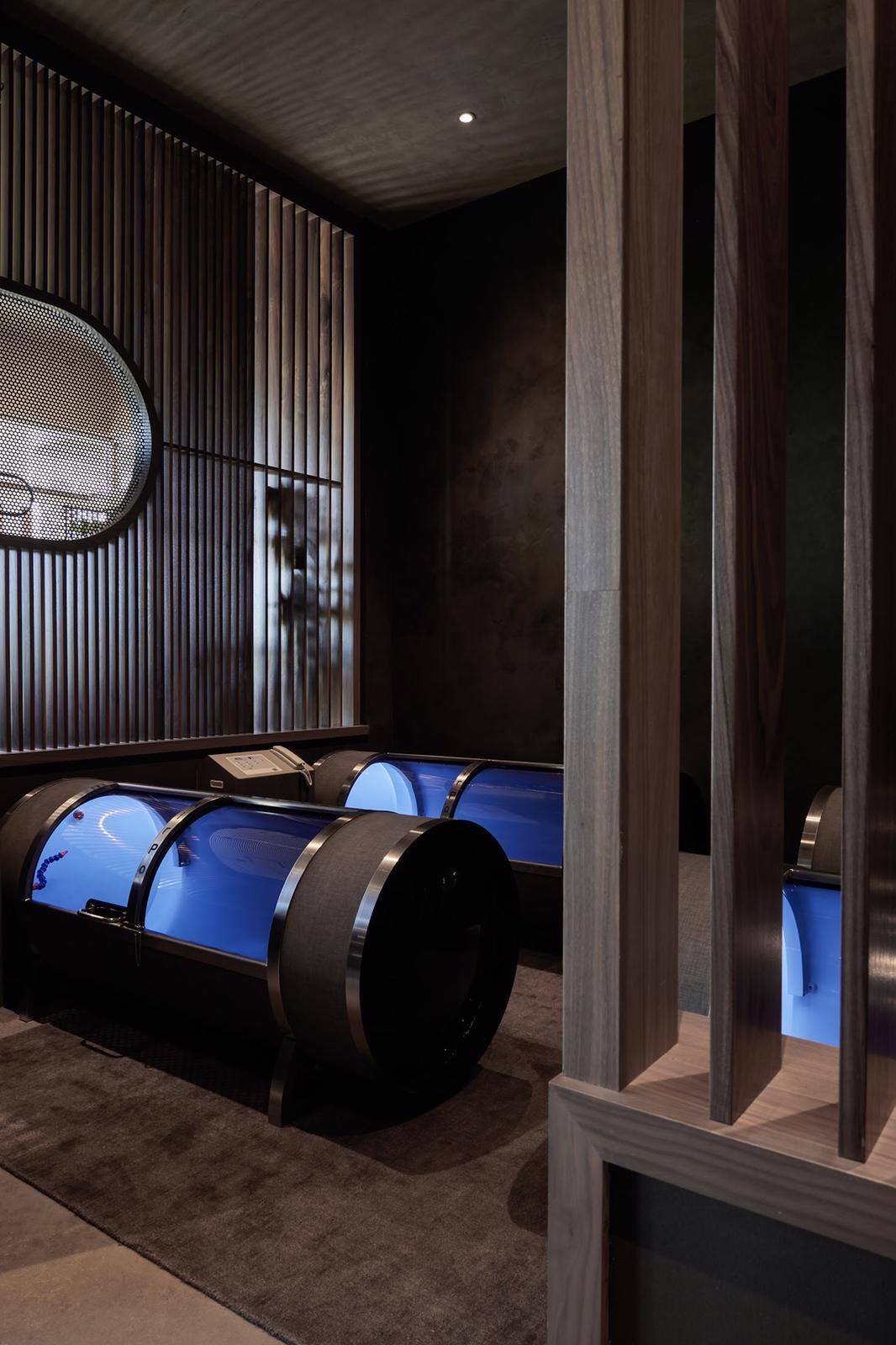 Hyperbaric oxygen chambers at Remedy Place.