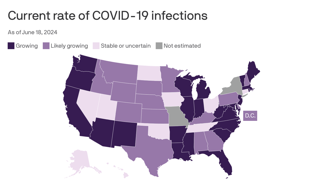 CDC and Wastewater Data Show COVID-19 Cases on the Rise: Midwest, Northeast, and South See Increase in Viral Loads