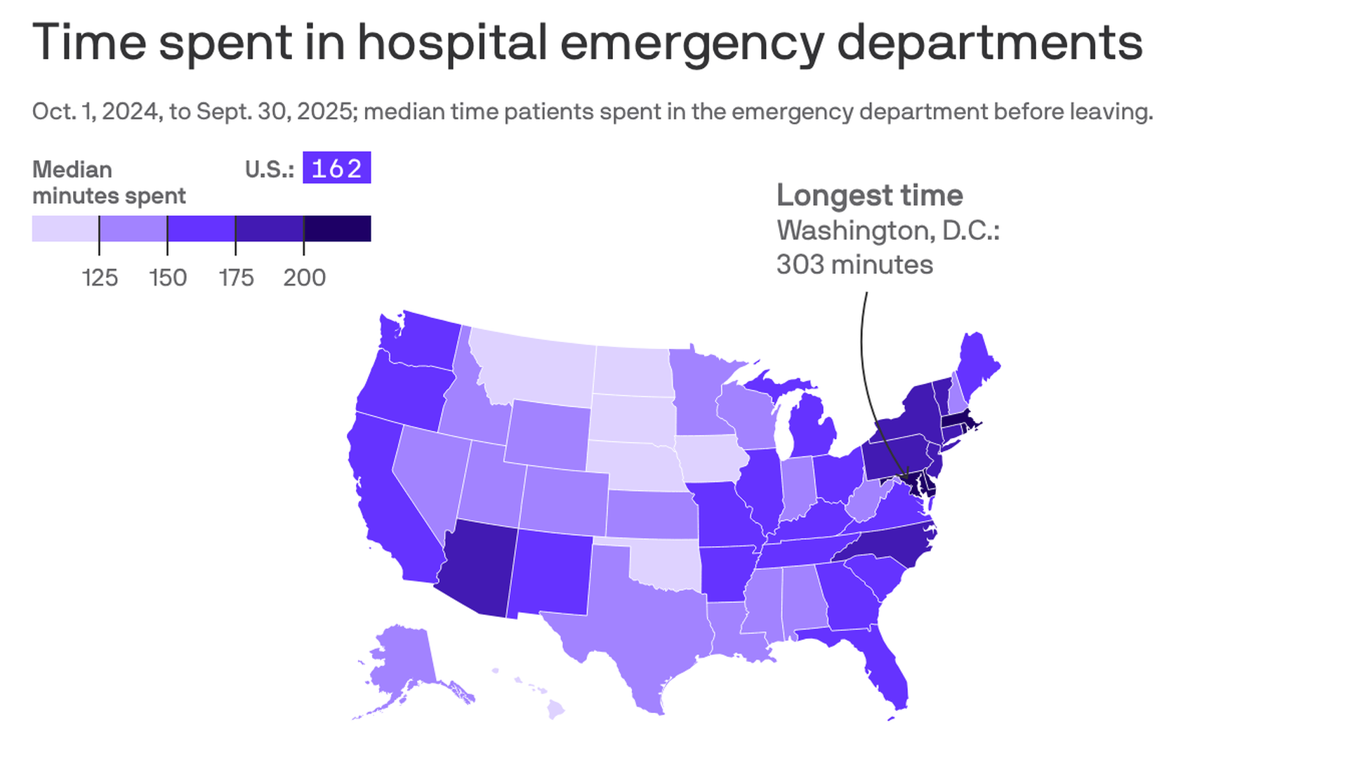 Data: Centers for Medicare and Medicaid Services; Map: Jim Sergent/Axios
