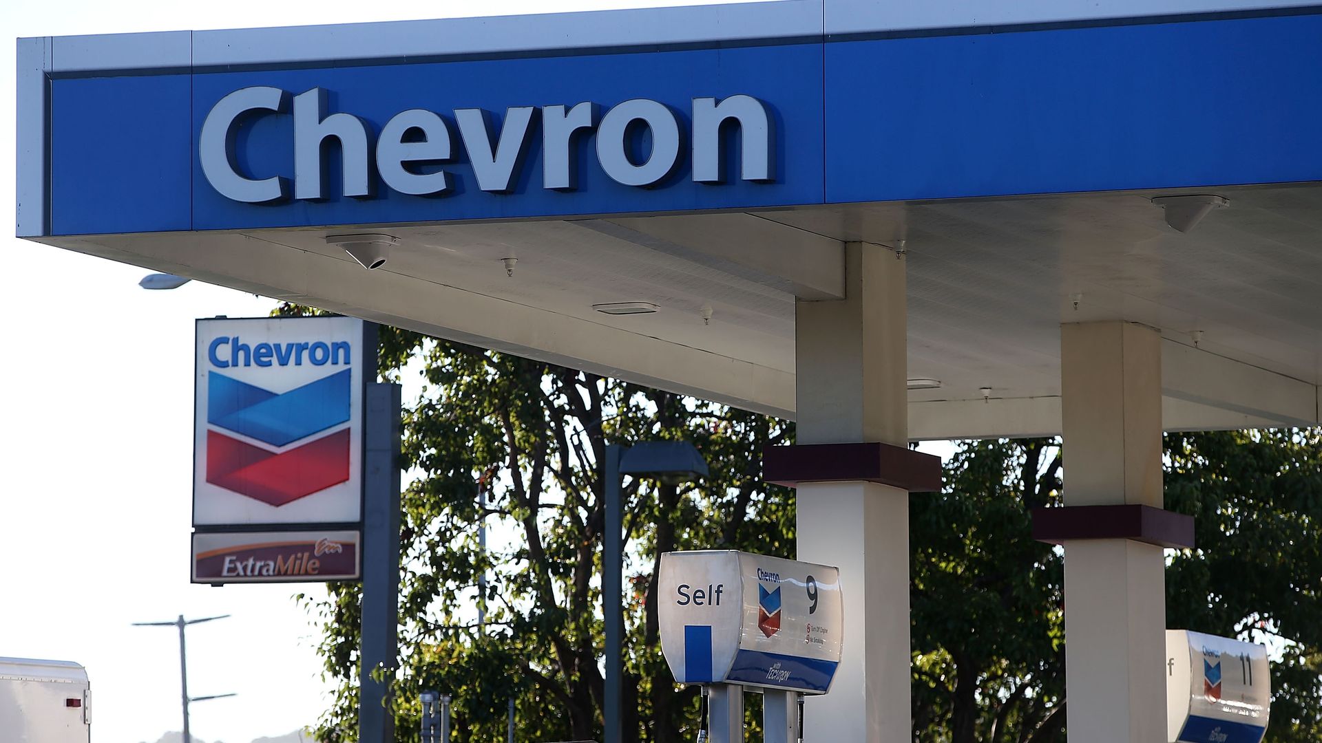 Chevron gas station