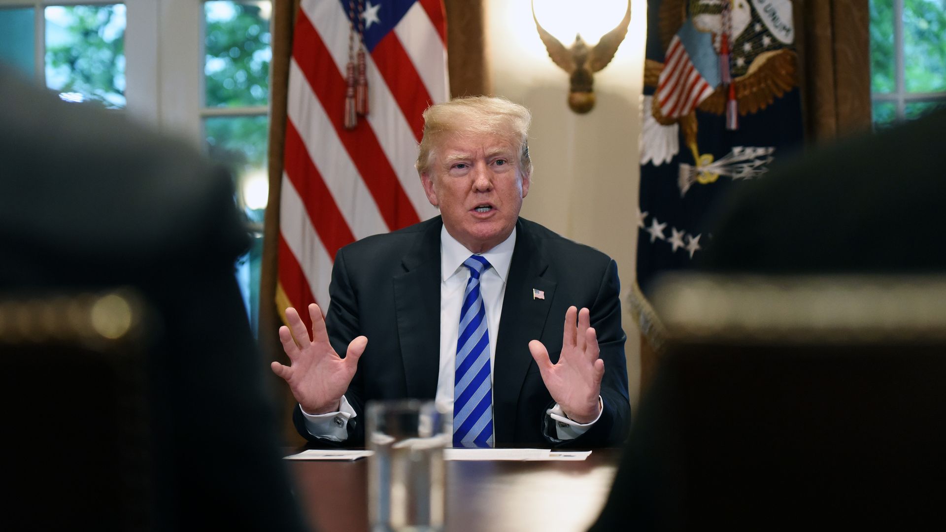 President Trump speaking on immigration