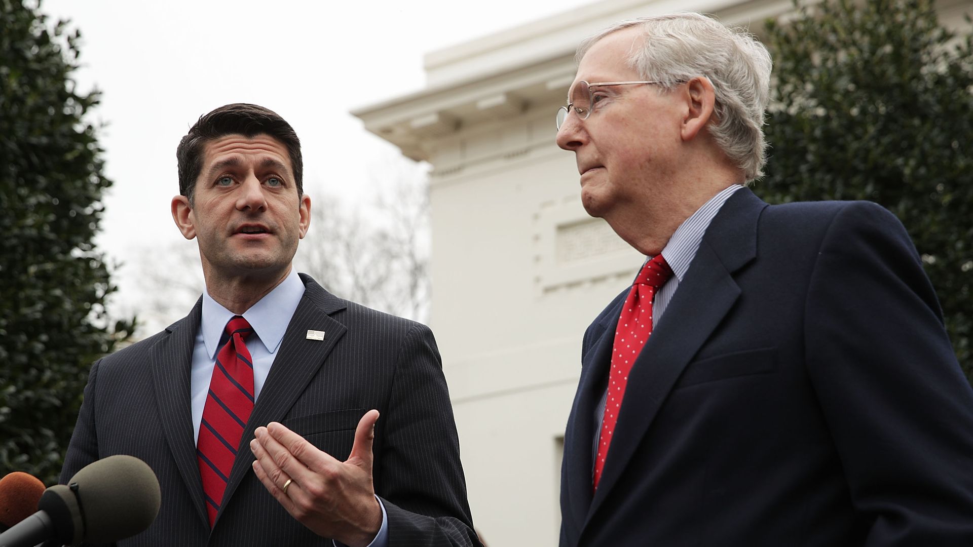 Paul Ryan and Mitch McConnell