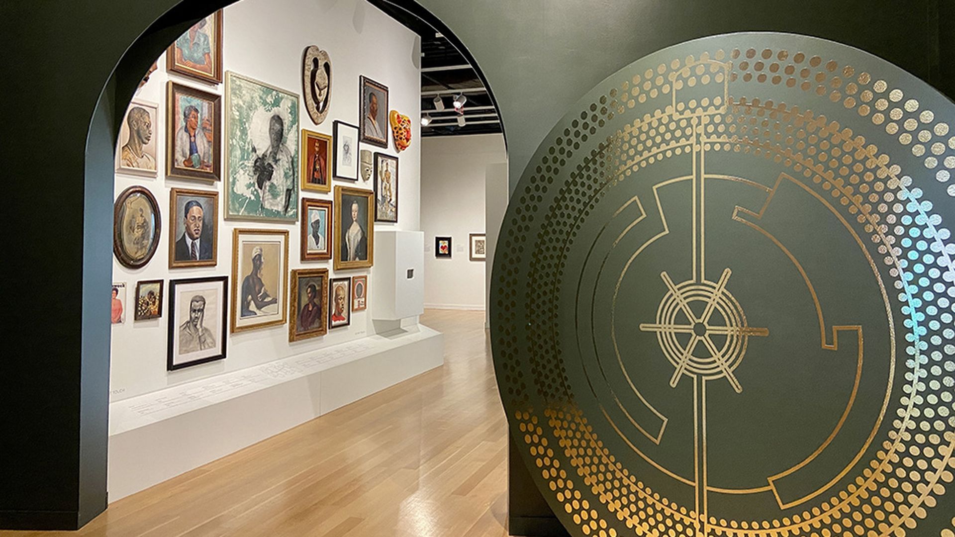 "The Vault" entrance at the Mint Museum Uptown.