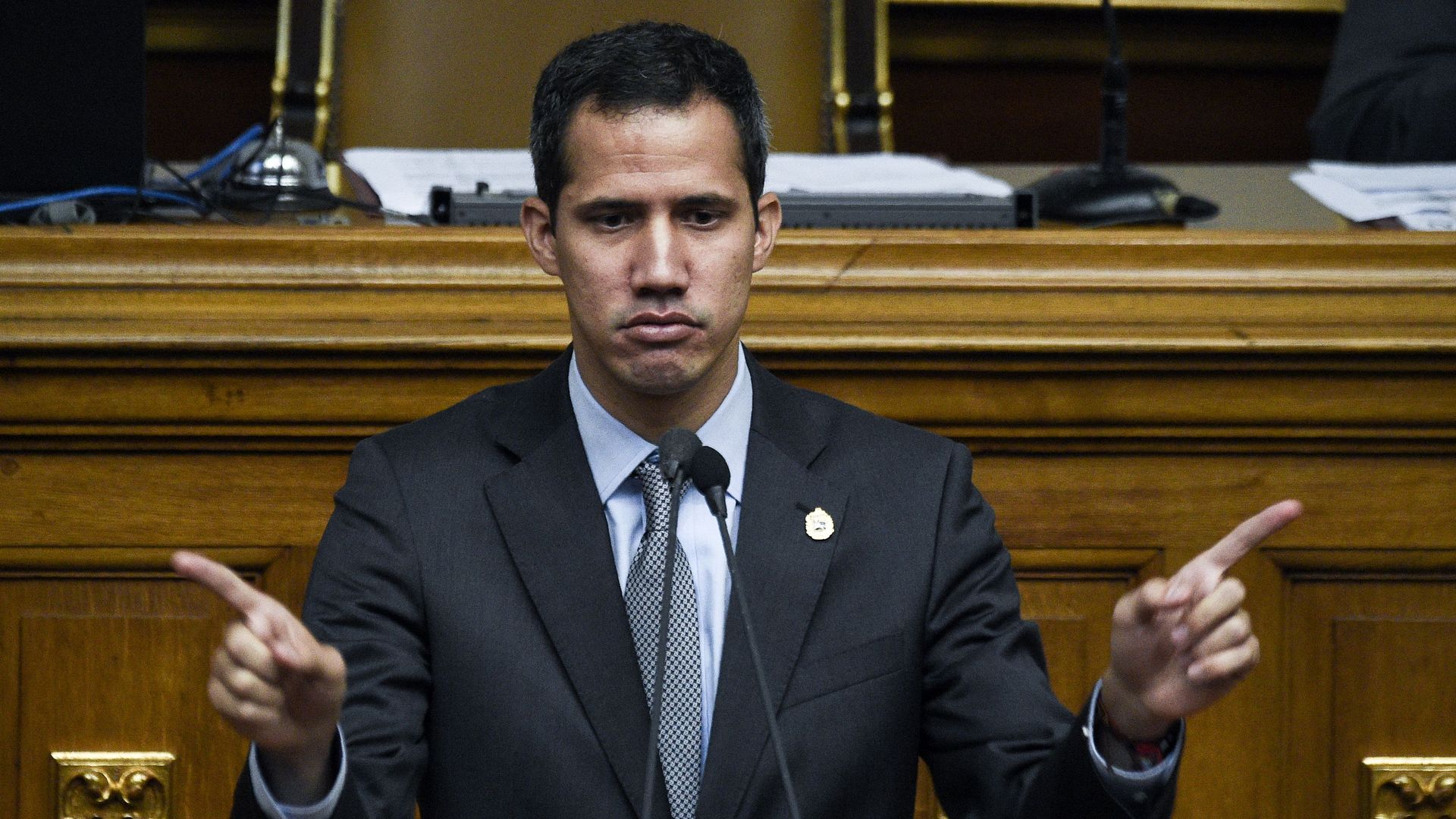 Juan Guaido plans to call for a "state of national emergency" Monday.