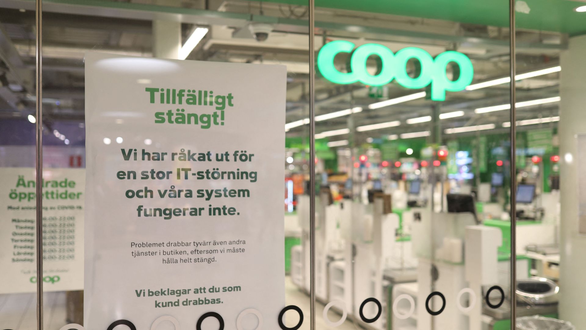 Swedish supermarket Coop says its closed due to ransomware attack