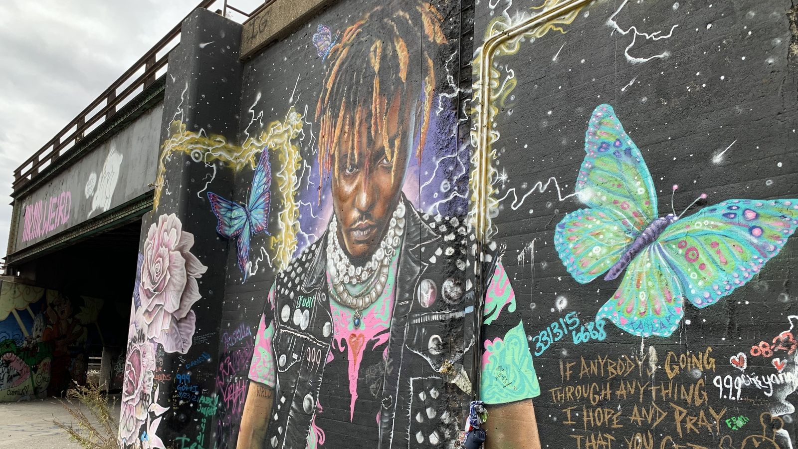 Juice WRLD memorialized in Chicago murals by Corey Pane, Chris Devins -  Chicago Sun-Times